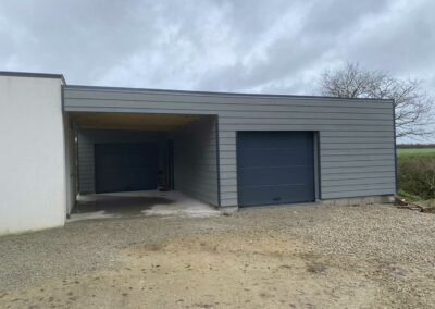 Double garage avec carport